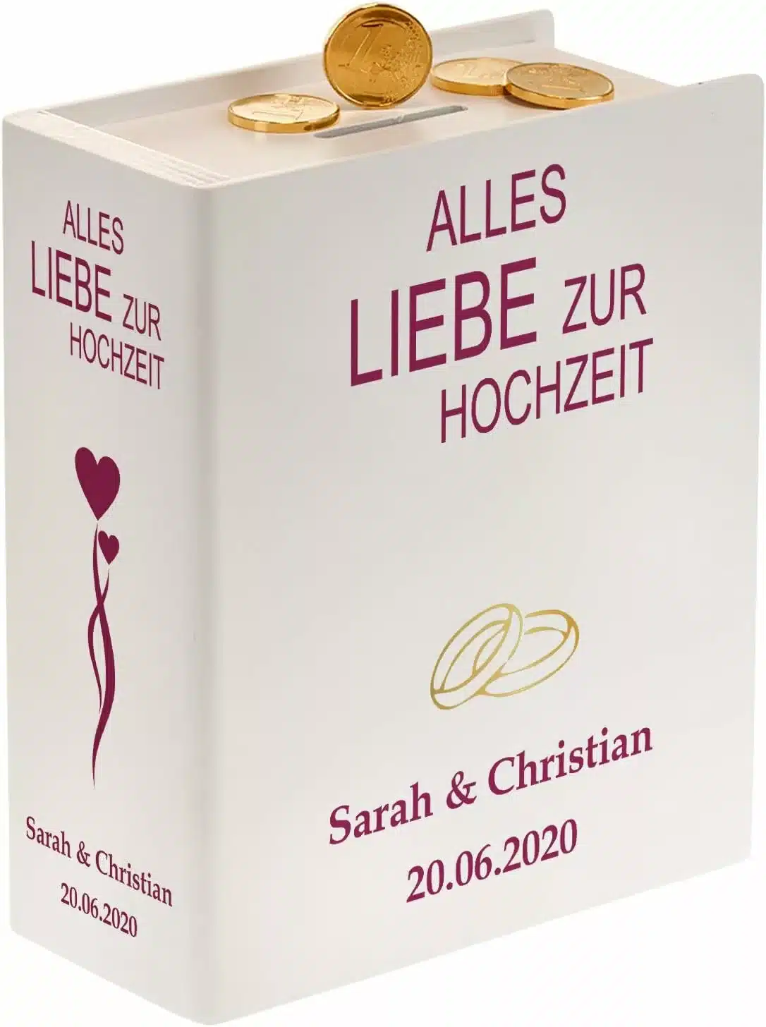Spardose zur Hochzeit