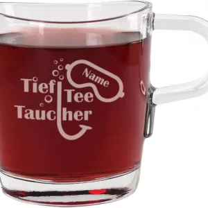 Lustige Tief-Tee-Tauchertasse