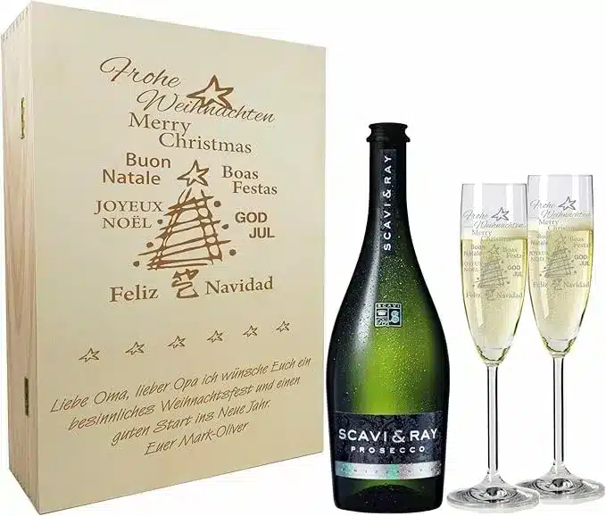 Geschenkset mit Sekt