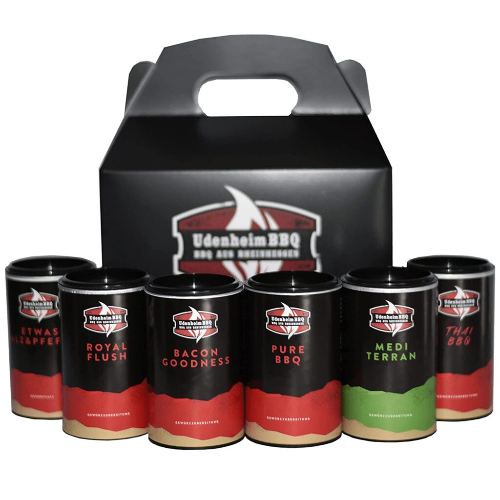 exklusive BBQ Gewürze-Box