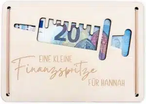 Geldgeschenk Finanzspritze