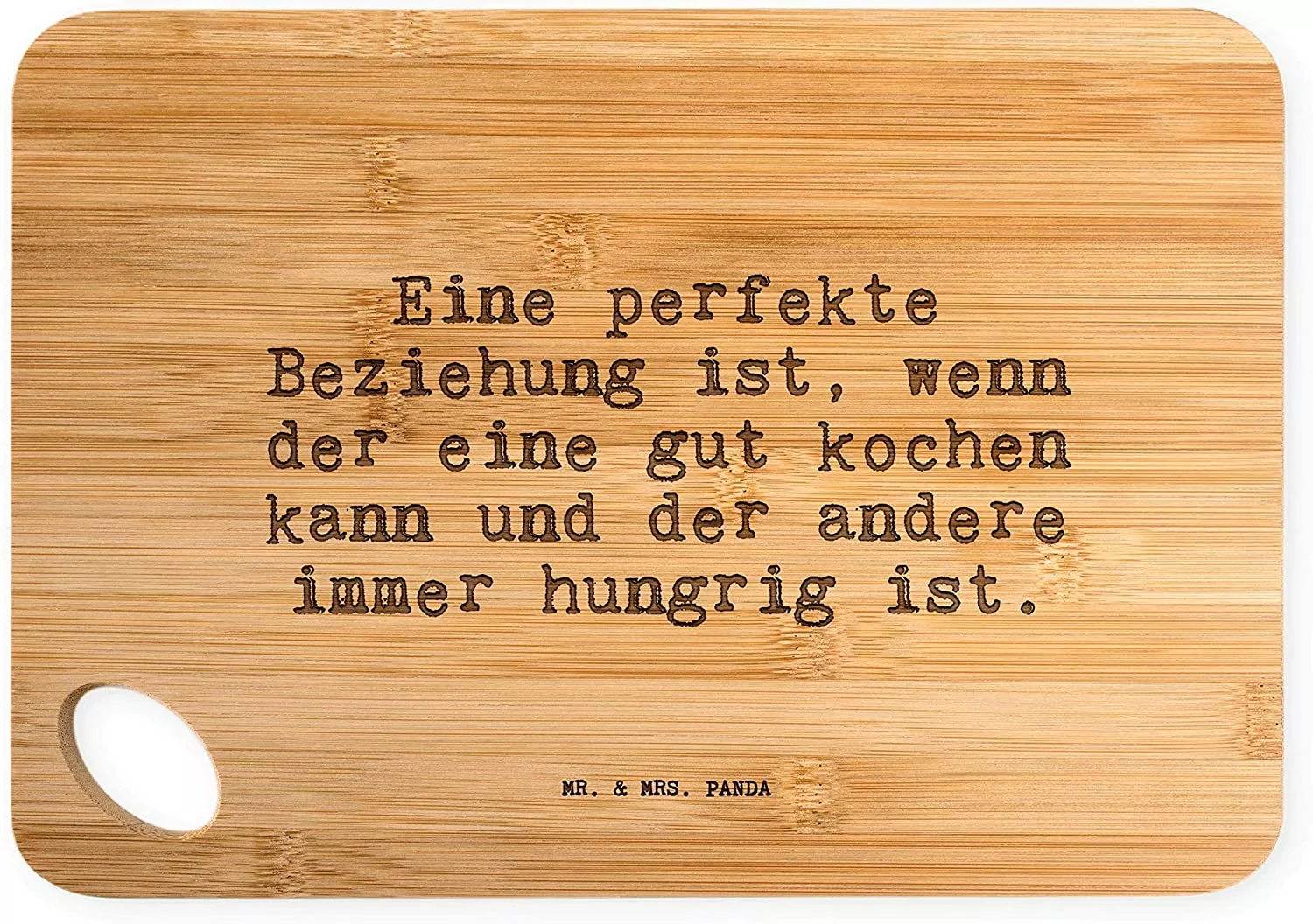 Witziges Schneidebrett für Hobbyköche - Das bringt Witz in die Küche!