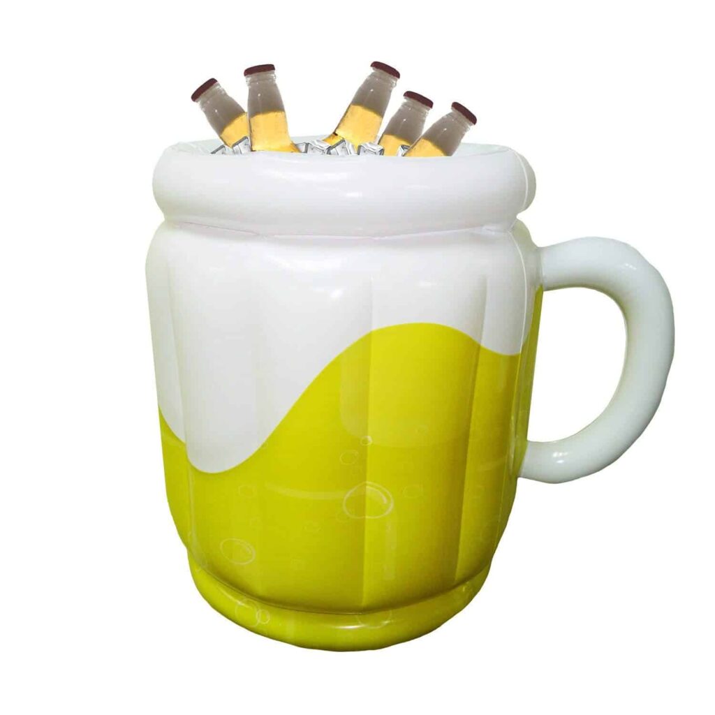 Aufblasbarer Bierkühler