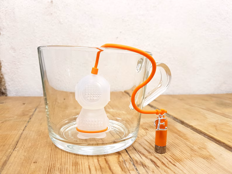 Lustige Tief-Tee-Tauchertasse