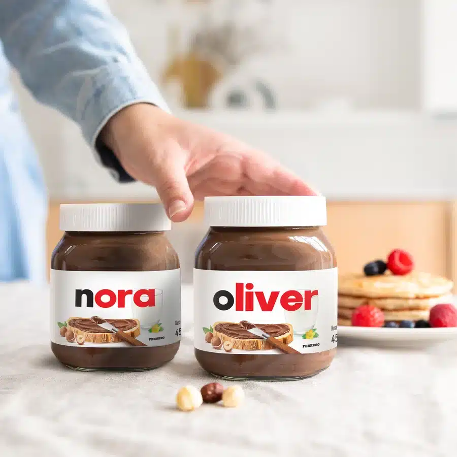 Nutella Set für Paare