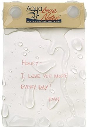 Notizbuch für die Dusche
