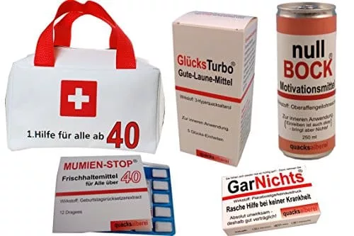 First Aid Box zum 40er