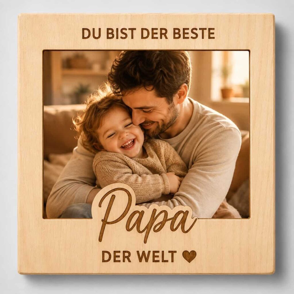 Bilderrahmen bester Papa