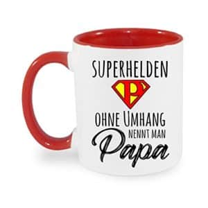 Tasse Papa ist ein Superheld