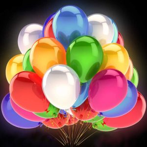 Luftballons mit LED