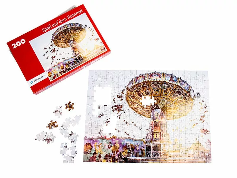 Individuelles Fotopuzzle mit bis zu 2.000 Teilen