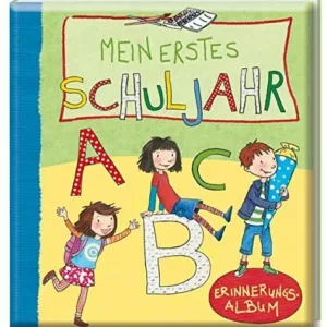 Erinnerungsalbum zum ersten Schuljahr