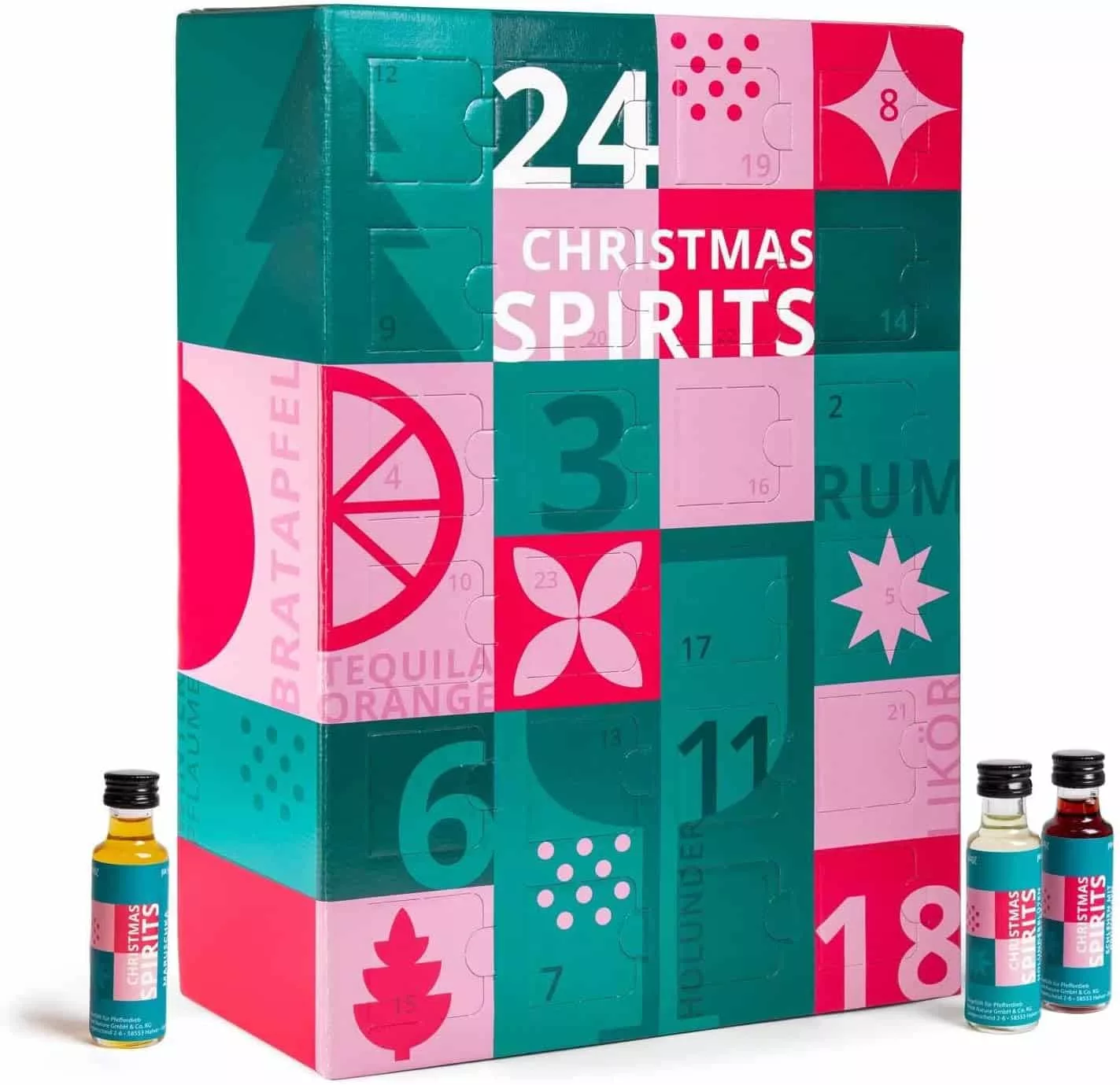 Gourmet-Adventskalender Likör & Spirituosen + Gravur