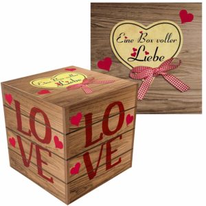 Box voller Liebe - ein Box mit liebevollen kleinen Geschenken!