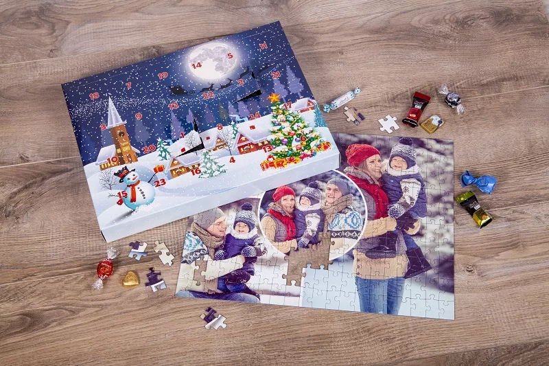 Puzzle-Adventskalender