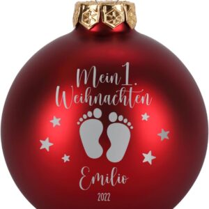 Weihnachtskugel "Erstes Weihnachten"
