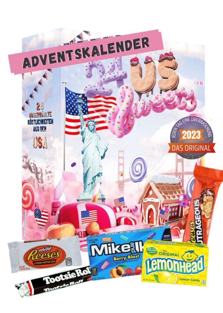 US Süßigkeiten Adventskalender