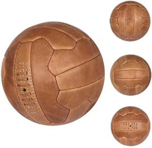 Retro-Fußball mit Gravur