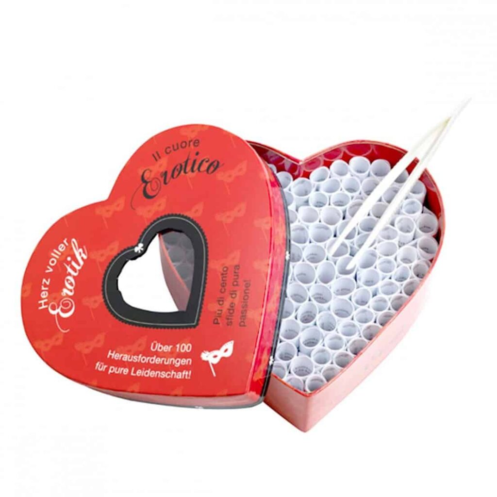 Prickelnde Herzbox