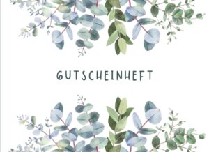 selbst gestaltbare Gutscheinbuch