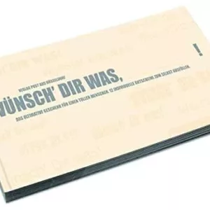 selbstgestaltbare Gutscheinbuch