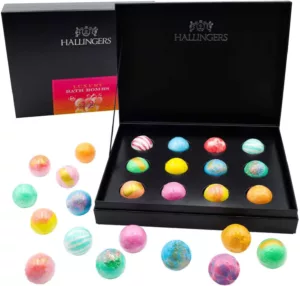 Badebomben-Geschenk-Set mit zwölf Bathbombs