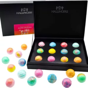 Badebomben-Geschenk-Set mit zwölf Bathbombs