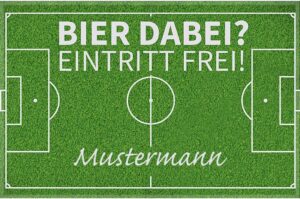 Fußmatte für Männer