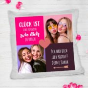 Personalisiertes Fotokissen für die beste Freundin