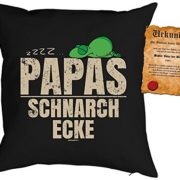Papa's Schnarchkissen