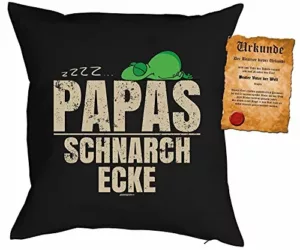 Papa's Schnarchkissen