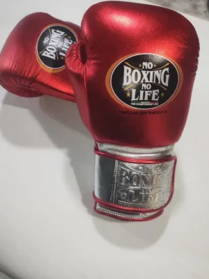 Lederboxhandschuhe mit Gravur