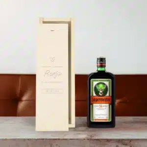 Kräuterlikor in persönlicher Geschenkbox