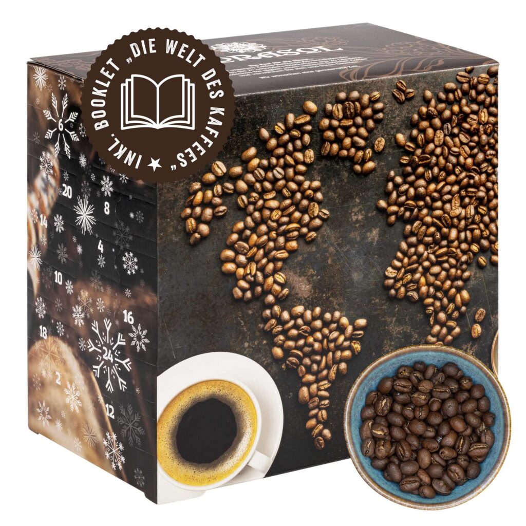 Kaffee Adventskalender - 24 x 50g beste Single Origin Kaffees
