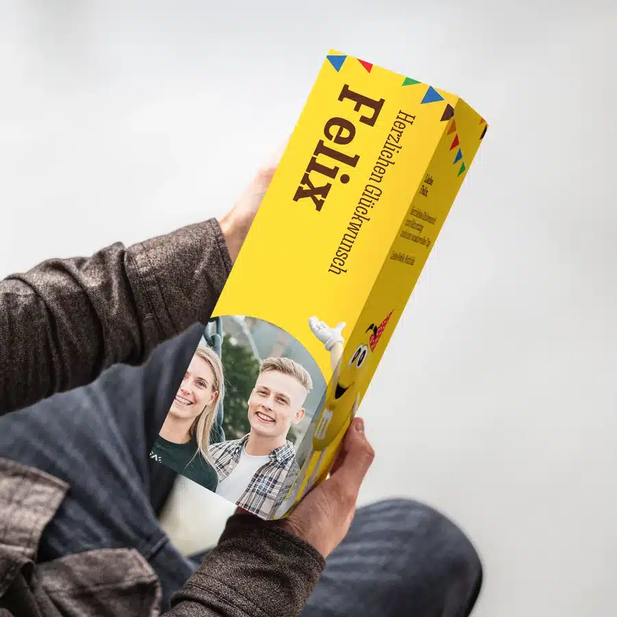 M&M´S - Personalisierte Schokolinsen