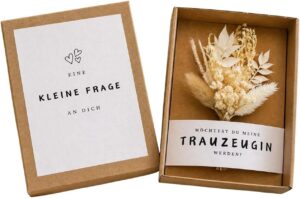 Geschenkbox für Trauzeugin