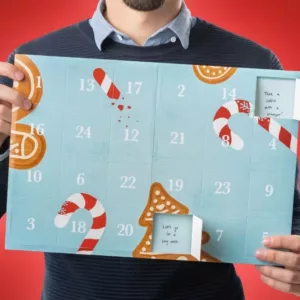 Selber-Beschriften Adventskalender