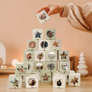 Selber-Beschriften Adventskalender