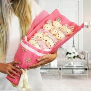 Teddybär Geschenkstrauß