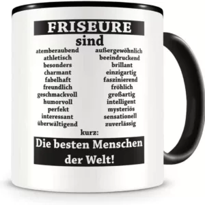 Geschenktasse für Friseure