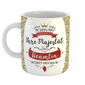 Tasse für Liebingsbeamtenkollegin