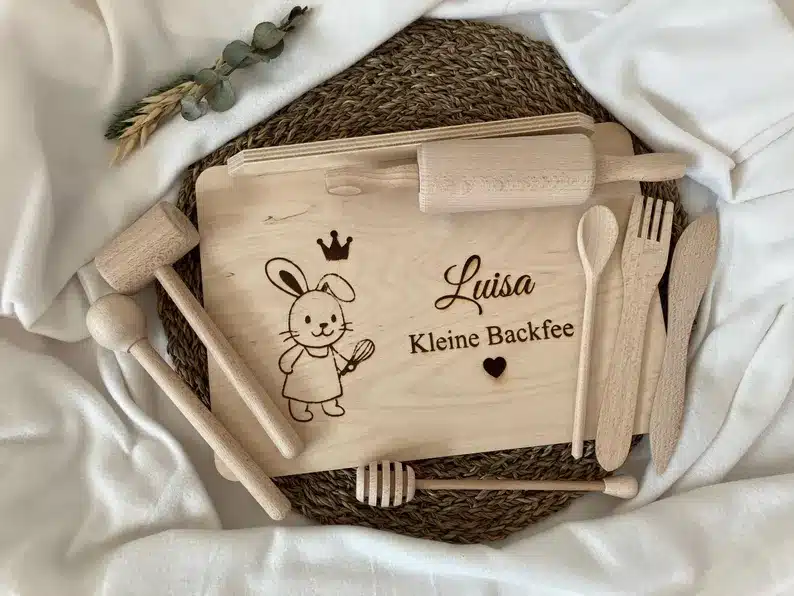 personalisierbares Kinderbackset