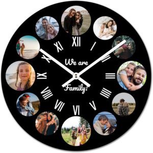 Personalisierbare Fotouhr: Dein Lieblingsbild als Wohn-Highlight!