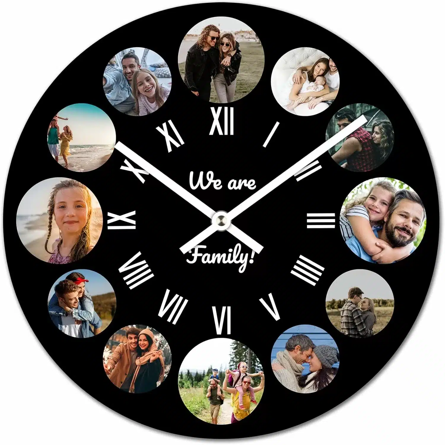 Personalisierbare Fotouhr: Dein Lieblingsbild als Wohn-Highlight!