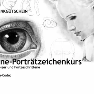 Online-Porträtzeichenkurs für Einsteiger