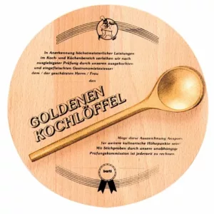 Goldener Kochlöffel