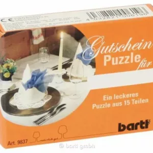 Dinner Gutscheinpuzzle