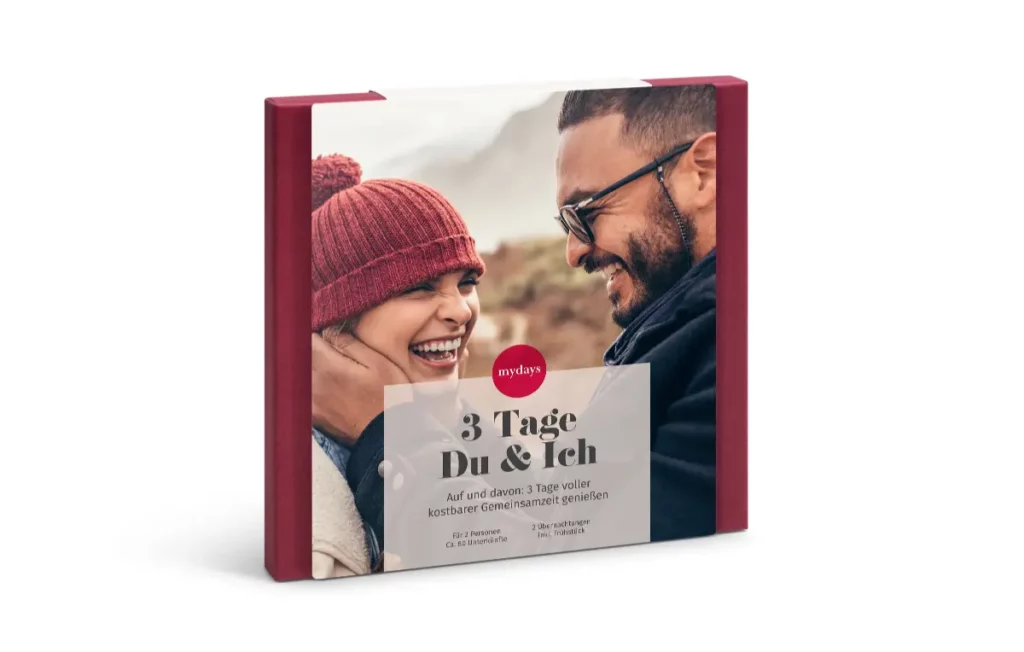 Kurzurlaubsbox für Verliebte