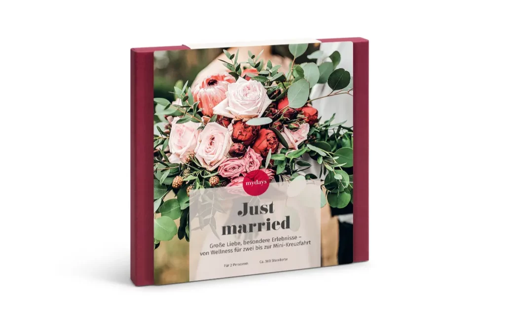Erlebnisgutscheinbox zur Hochzeit