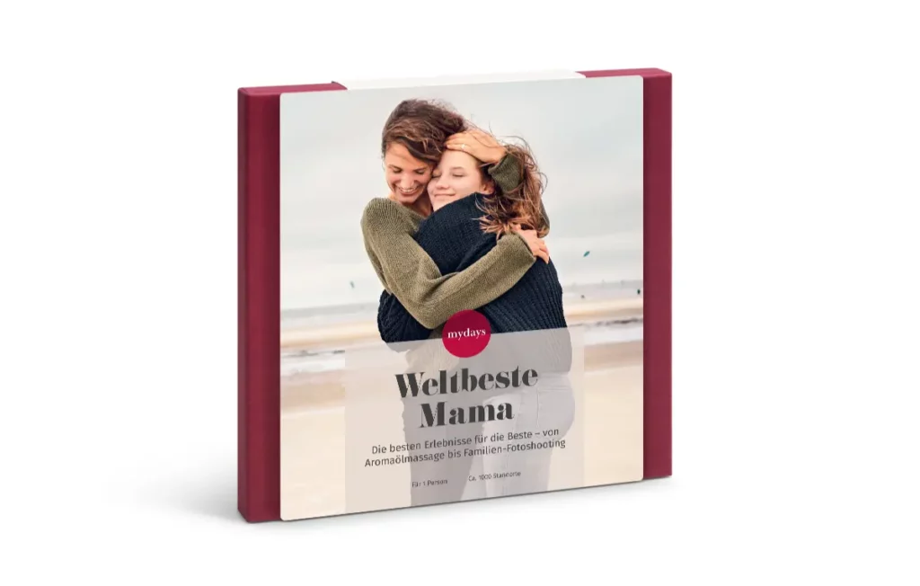Erlebnisgutscheinbox für Mama
